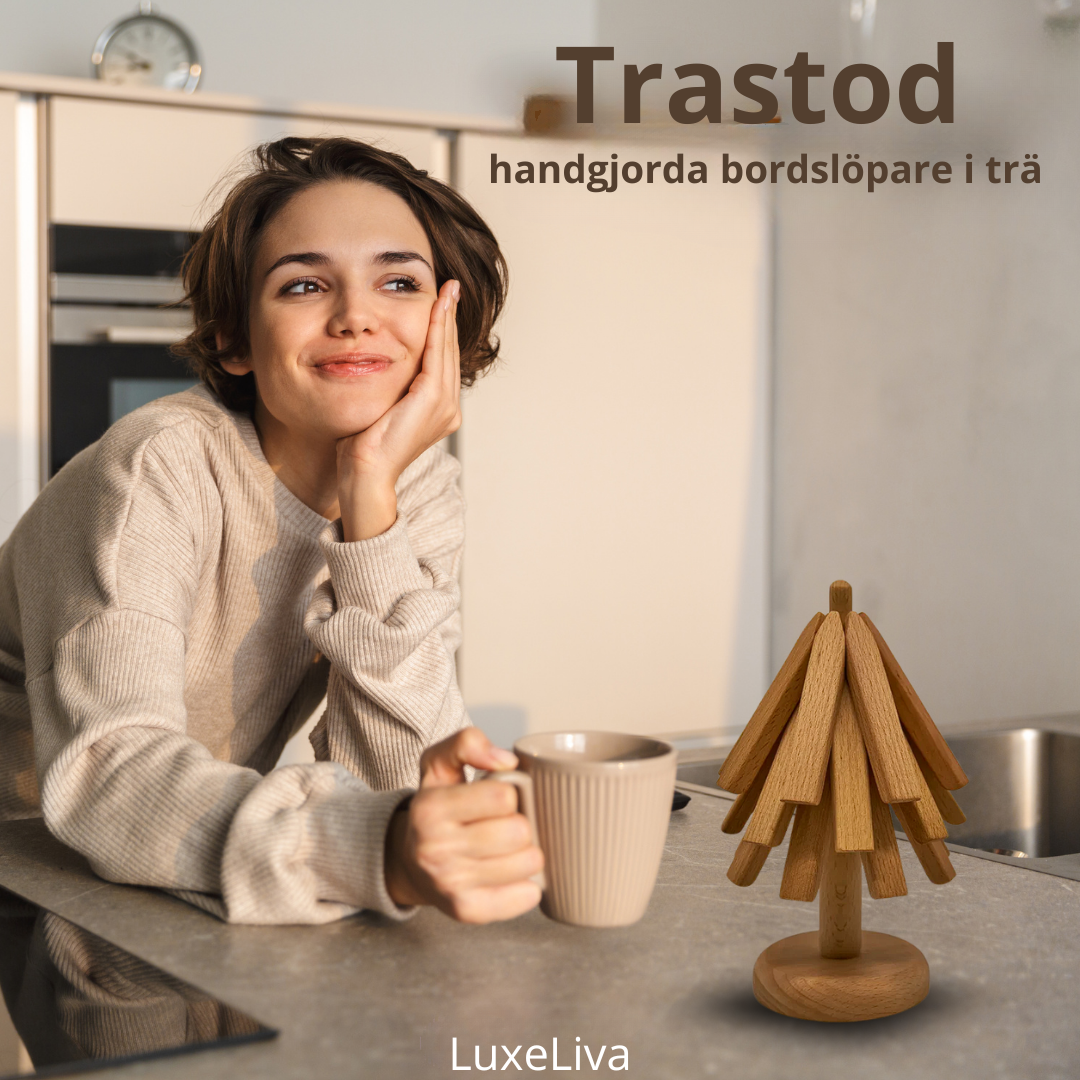 TräStöd - handgjort grytunderlägg i trä