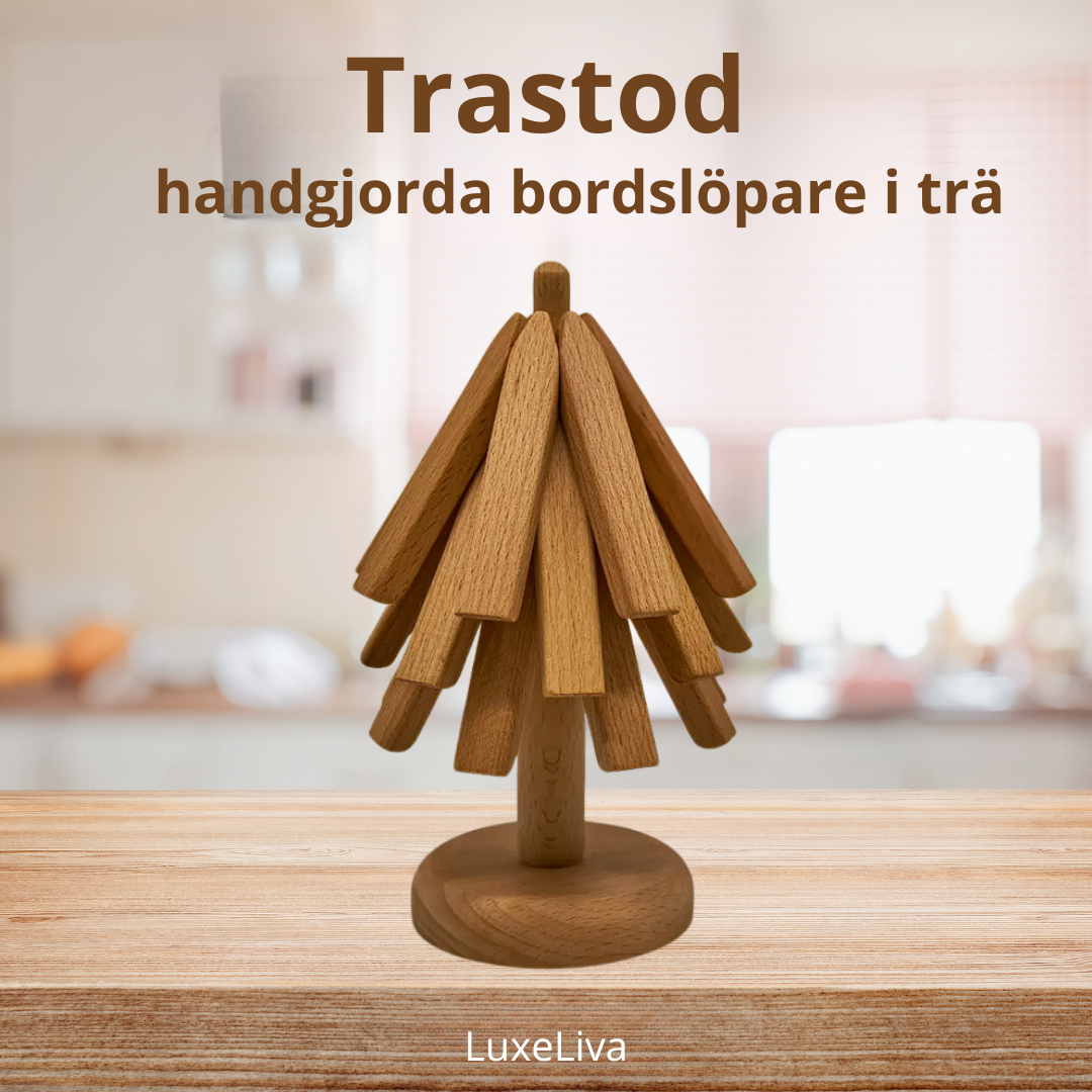 TräStöd - handgjort grytunderlägg i trä