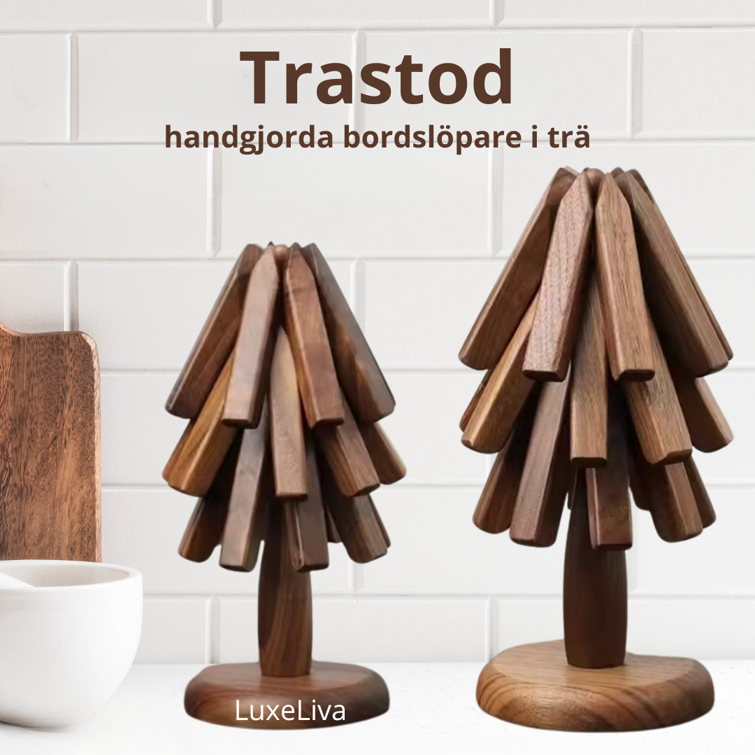 TräStöd - handgjort grytunderlägg i trä